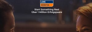 Über 1 Million glückliche Paare haben sich bereits über LoveScout24 gefunden.